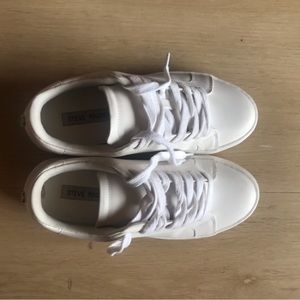 Steve Madden white sneakers